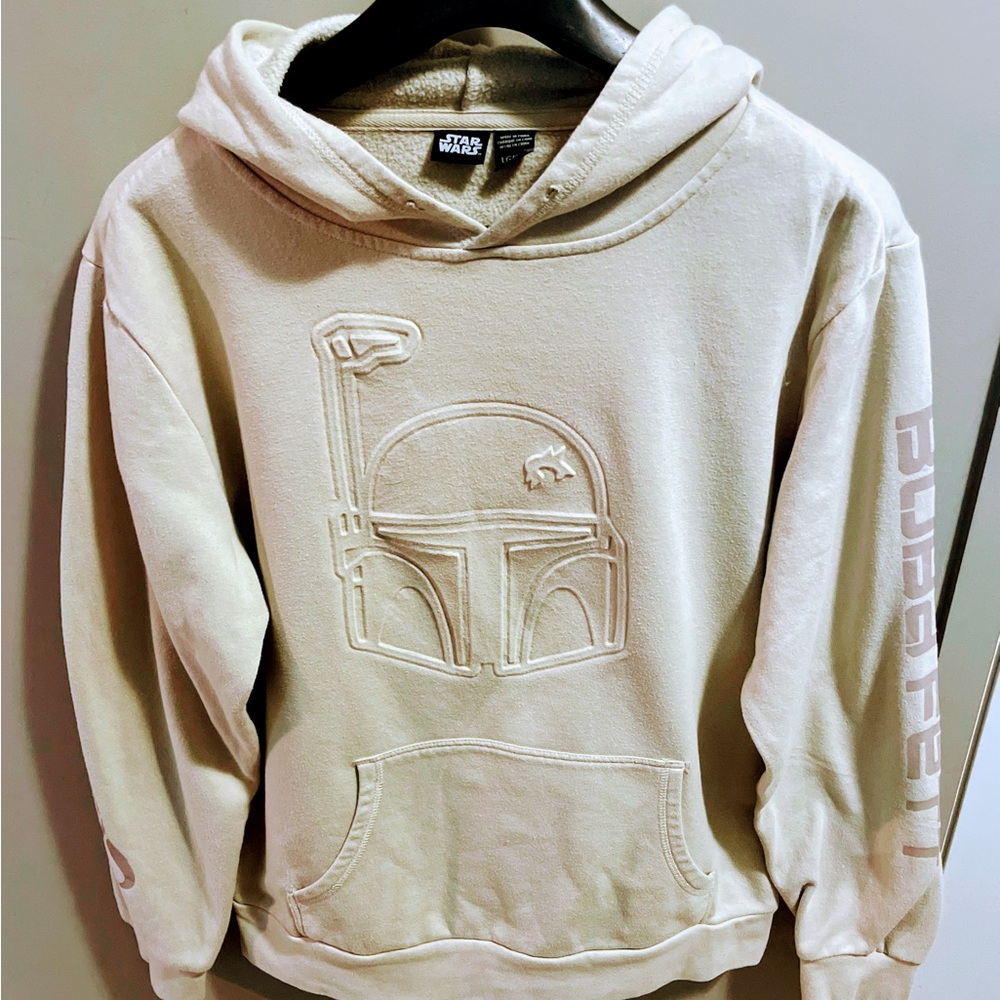 Star Wars Cream Sweater with Iconic Design